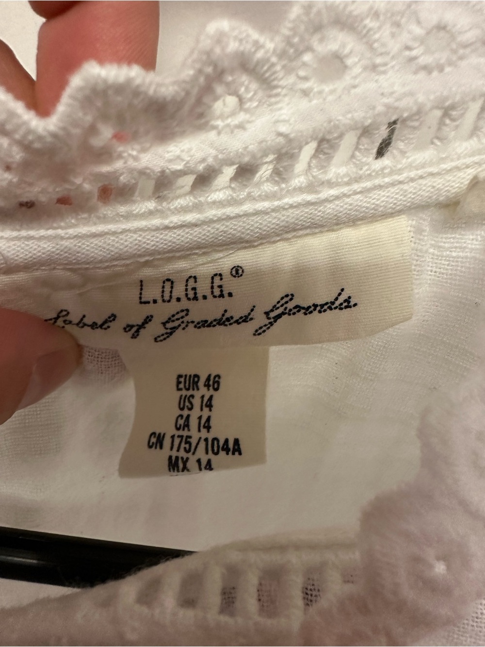 Women cotton blouse white - Picture 2 of 4
